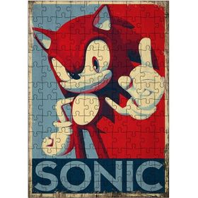 Tablomega Ahşap Mdf Sonic 120 Parça 25x35 cm Puzzle Yapboz