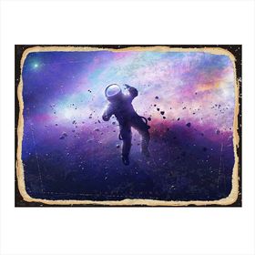 Tablomega Astronot Art 35x50 cm Mdf Poster