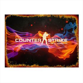Tablomega CS Go 50 x 70 cm Ahşap Tablo