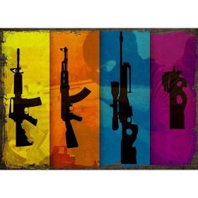 Tablomega CS Go 50 x 70 cm Ahşap Tablo