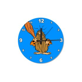 Tablomega Kaptan Mağra Adamı Ahşap 30x30 cm Duvar Saati