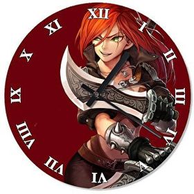 Tablomega Katarina League Of Legends 50x50 cm Duvar Saati