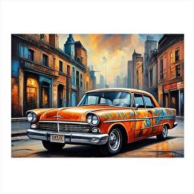 Tablomega Klasik Araba Art 35x50 cm Mdf Poster