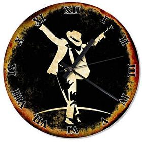 Tablomega Michael Jackson Sessiz 50x50 cm Duvar Saati