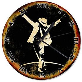 Tablomega Michael Jackson Sessiz 50x50 cm Duvar Saati