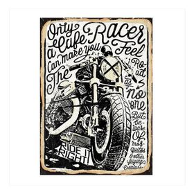 Tablomega Motosiklet Tutkusu 25x35 cm Mdf Poster