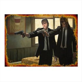 Tablomega Pulp Fiction Art 35x50 cm Mdf Poster