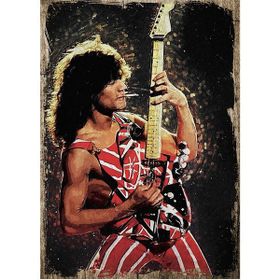 Tablomega Queen Freddie Mercury Ahşap Duvar Saati Duvar Saati