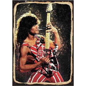 Tablomega Queen Freddie Mercury Ahşap Duvar Saati Duvar Saati