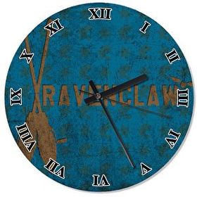 Tablomega Ravenclaw Harry Potter Akarlı 50x50 cm Duvar Saati