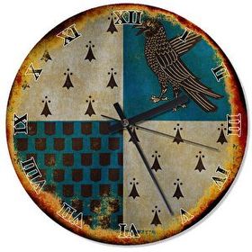 Tablomega Ravenclaw Harry Potter Desenli 30x30 cm Duvar Saati