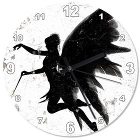 Tablomega SAAT-1058-30 Tinker Bell Peri 30 cm Çap Duvar Saati