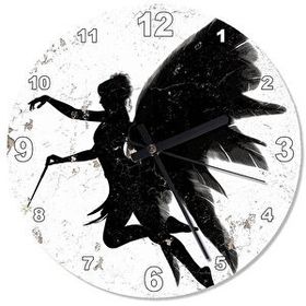 Tablomega SAAT-1058-30 Tinker Bell Peri 30 cm Çap Duvar Saati