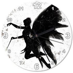 Tablomega SAAT-1058-30 Tinker Bell Peri 30 cm Çap Duvar Saati