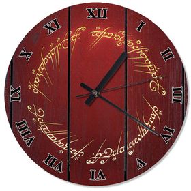 Tablomega SAAT-1068-30 Yüzüklerin Efendisi Akarlı 30 cm Çap Duvar Saati