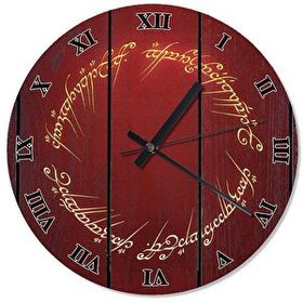 Tablomega SAAT-1068-30 Yüzüklerin Efendisi Akarlı 30 cm Çap Duvar Saati