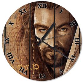 Tablomega SAAT-1075-50 Yüzüklerin Efendisi Şekilli 50 cm Çap Duvar Saati
