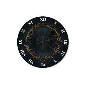 Tablomega SAAT-1123-30 Yüzüklerin Efendisi Sembolü Dekoratif 30 cm Çap Duvar Saati
