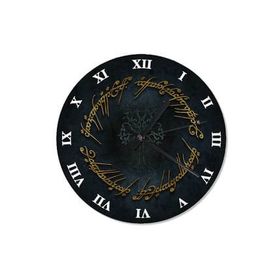 Tablomega SAAT-1123-30 Yüzüklerin Efendisi Sembolü Dekoratif 30 cm Çap Duvar Saati
