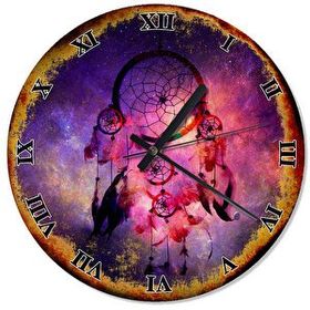 Tablomega SAAT-1219-50 Örümcek Ağlı Dream Keçır Mutafak Tipi 50cm Çap Duvar Saati