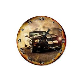 Tablomega SAAT-1232-50 Mustang Akarlı 50 cm Çap Duvar Saati