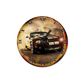 Tablomega SAAT-1232-50 Mustang Akarlı 50 cm Çap Duvar Saati