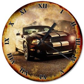 Tablomega SAAT-1232-50 Mustang Akarlı 50 cm Çap Duvar Saati