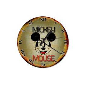 Tablomega SAAT-1261-50 Mickey Mouse Özel Tasarım 50 cm Çap Duvar Saati