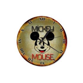 Tablomega SAAT-1261-50 Mickey Mouse Özel Tasarım 50 cm Çap Duvar Saati