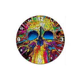 Tablomega SAAT-1377-30 Yelkenli Yat Tahta Desen Desenli 30cm Çap Duvar Saati
