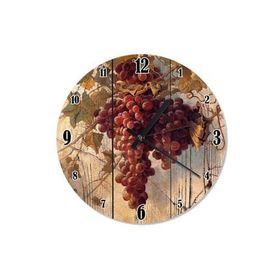 Tablomega Saat-1554-30 Üzüm Salkımı Akarlı 30 cm Duvar Saati