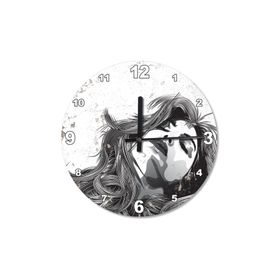 Tablomega SAAT-245-30 Uyuyan Güzel Kız Tasarım 30 cm Çap Duvar Saati