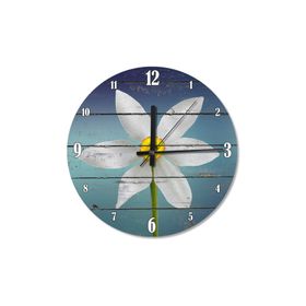 Tablomega SAAT-273-50 Kardelen Desenli 50 cm Çap Duvar Saati