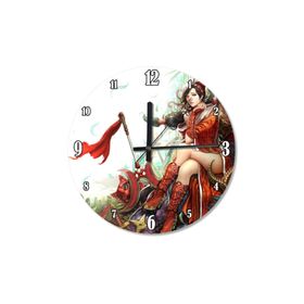 Tablomega SAAT-329-50 Lol Akali Desenli 50 cm Çap Duvar Saati