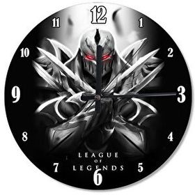 Tablomega SAAT-331-30 Lol Shaco Şekilli 30 cm Çap Duvar Saati