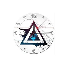 Tablomega SAAT-366-30 Üçgen Kordinatları Shift Analog 30 cm Çap Duvar Saati