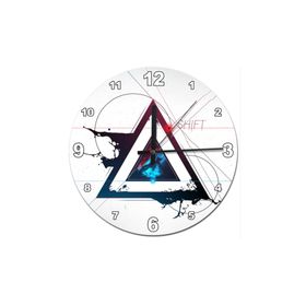 Tablomega SAAT-366-30 Üçgen Kordinatları Shift Analog 30 cm Çap Duvar Saati