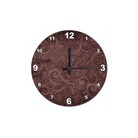 Tablomega SAAT-374-30 Tribal Çiçek Motifi Analog 30 cm Çap Duvar Saati