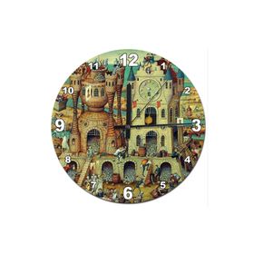 Tablomega Saat-380-30 Zaman Kasabası Akarlı 30 cm Duvar Saati
