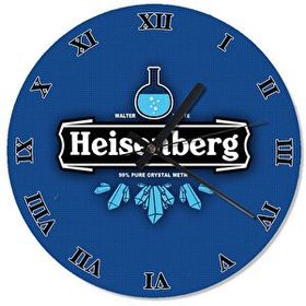 Tablomega SAAT-713-30 Walter White Desenli 30 cm Çap Duvar Saati