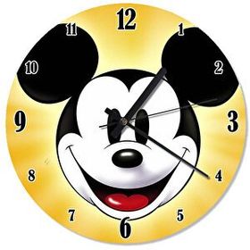 Tablomega SAAT-739-50 Mickey Mouse Sesiz 50 cm Çap Duvar Saati
