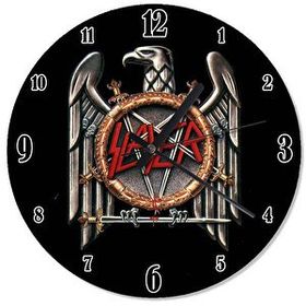 Tablomega SAAT-845-30 Slayer Metal Müzik 30 cm Çap Duvar Saati