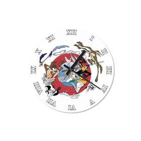 Tablomega SAAT-859-30 Sevimli Kahramanlar Çocuk Odası 30 cm Çap Duvar Saati