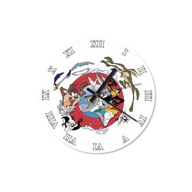 Tablomega SAAT-859-30 Sevimli Kahramanlar Çocuk Odası 30 cm Çap Duvar Saati