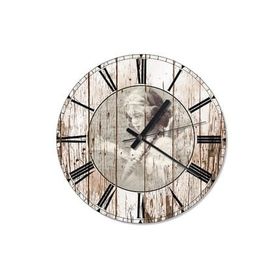 Tablomega SAAT-890-50 Şirin Kız Baskılı 50cm Çap Duvar Saati