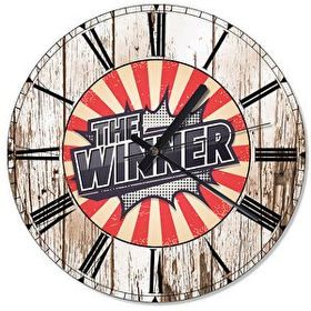 Tablomega Saat-931-30 The Winner Tasarım 30 cm Duvar Saati