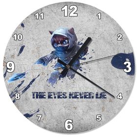 Tablomega SAAT-942-30 League Of Legends Kennen Baskılı 30 cm Çap Duvar Saati