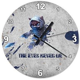 Tablomega SAAT-942-30 League Of Legends Kennen Baskılı 30 cm Çap Duvar Saati