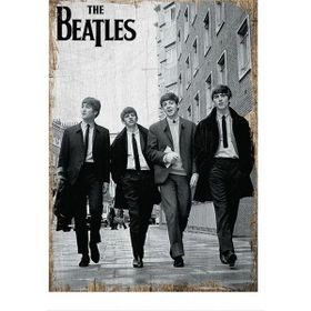 Tablomega The Beatles Art 25x35 cm Mdf Poster