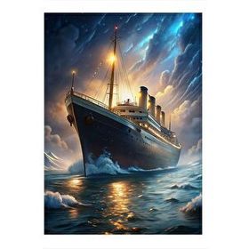 Tablomega Titanic 35x50 cm Mdf Poster